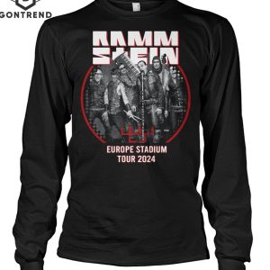 Rammstein Europe Stadium Tour 2024 T-Shirt