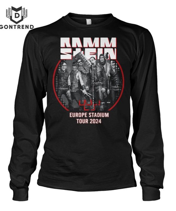 Rammstein Europe Stadium Tour 2024 T-Shirt