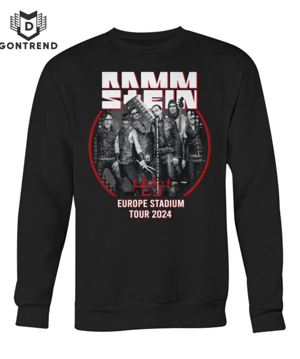 Rammstein Europe Stadium Tour 2024 T-Shirt