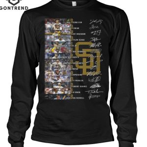 San Diego Padres Baseball Team Signature Unisex T-Shirt