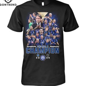 Serie A Champions 23-24 Winner Unisex T-Shirt