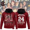 South Carolina Gamecocks Womens Basketball National Champions 2024 Signature Design Red 3D Hoodie