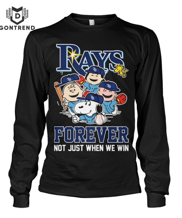 Tampa Bay Rays Snoopy Forever Not Just When We Win T-Shirt