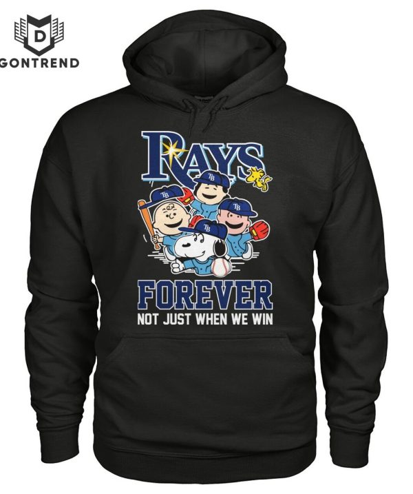 Tampa Bay Rays Snoopy Forever Not Just When We Win T-Shirt