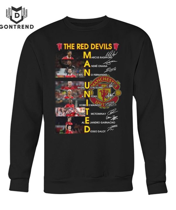 The Red Devils Manchester United Signature T-Shirt