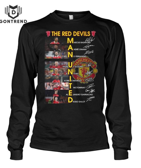 The Red Devils Manchester United Signature T-Shirt