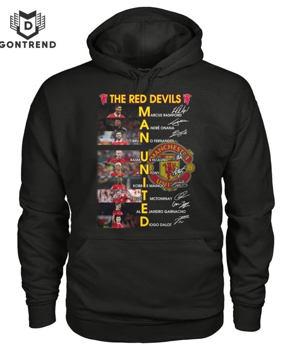 The Red Devils Manchester United Signature T-Shirt