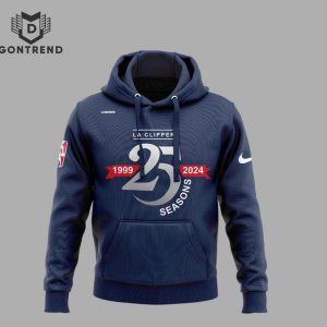 Los Angeles Clippers Up To Celebrate 25 Years 1990-2024 Hoodie