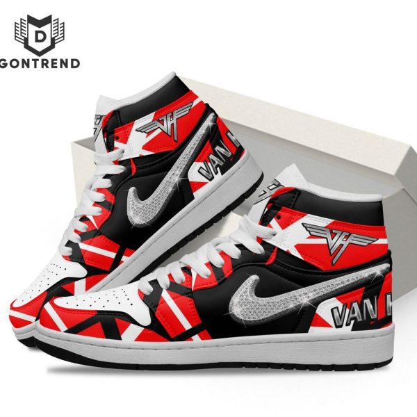 Van Halen Logo  Special Design Air Jordan 1 High Top