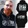 Welcome NHL To Utah Pro Hockey 2024 Special Hoodie