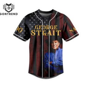 George Strait Somewhere Down In Texas Baseball Jersey