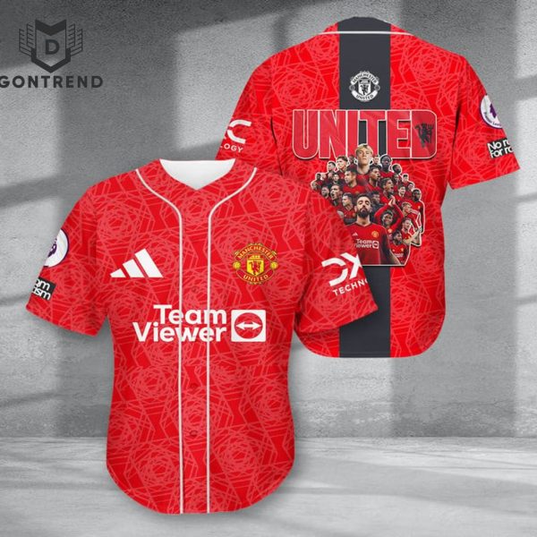 2024 FA Cup Winners Manchester United Baseball Jersey