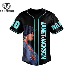 Janet Jackson Dream About Us Together Again Baseball Jersey