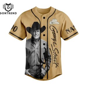 George Strait Little Big Town Signature Baseball Jersey