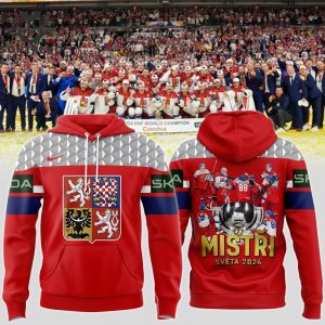 Czech Ice Hockey Association Champions Design Hoodie