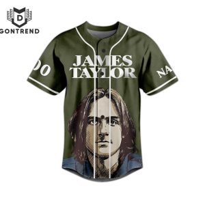 James Taylor 2024 Us Summer Tour Baseball Jersey