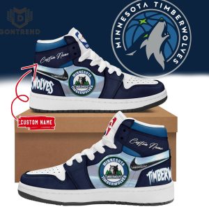 Minnesota Timberwolves Personalized Special Design Air Jordan 1 High Top