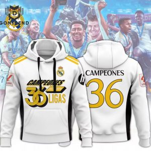 Real Madrid FC 36 Campeones Hoodie