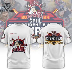 Peoria Rivermen SPHL President Cup Champions Hockey Design 3D T-Shirt