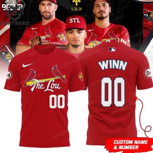 St. Louis Cardinals City Connect 3D T-Shirt