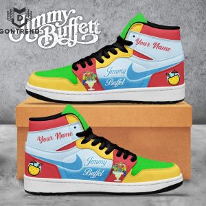 Personalized Jimmy Buffett Air Jordan 1 High Top