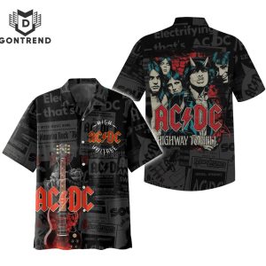 AC DC Highway To Hell Hawaiian Shirt