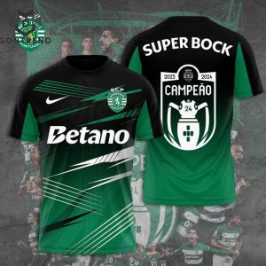 Sporting CP Camoeao Design 3D T-Shirt