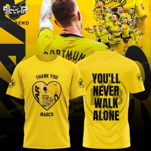 Thank You Marco Reus Dortmunder Jung Legende 3D T-Shirt