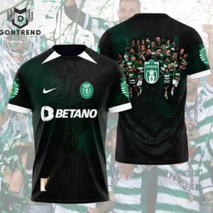 Sporting CP Camoeao Design 3D T-Shirt