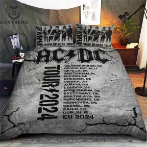 AC DC Power Up 2024 Tour Bedding Set