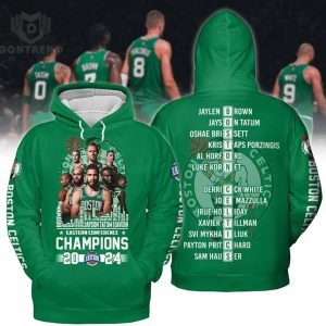 Champs Eastern Conference 2024 Boston Celtics Hoodie