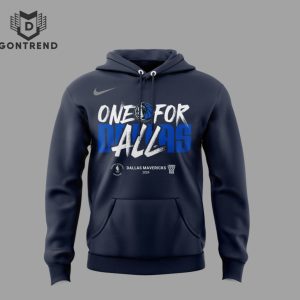 Dallas Mavericks Playoff One For All Hoodie