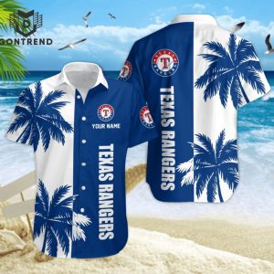 Texas Rangers Coconut MLB 2024 Hawaiian Shirt