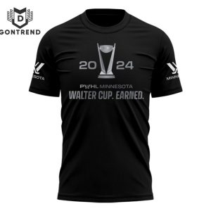 2024 PWHL Minnesota Champions Walter Cup Design 3D T-Shirt