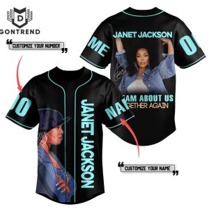 Janet Jackson Dream About Us Together Again Baseball Jersey