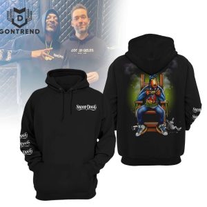 Snoop Dogg Special Design Black Hoodie