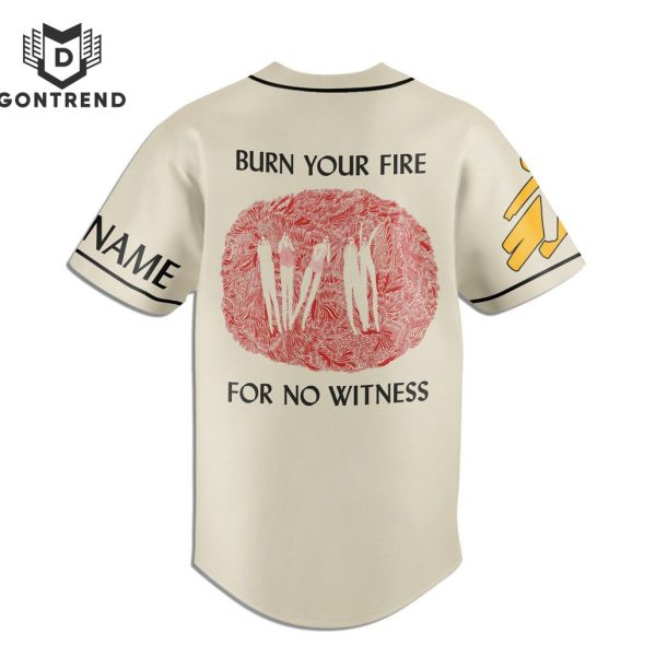 Angel Olsen Burn Your Fire For No Witness Baseball Jersey