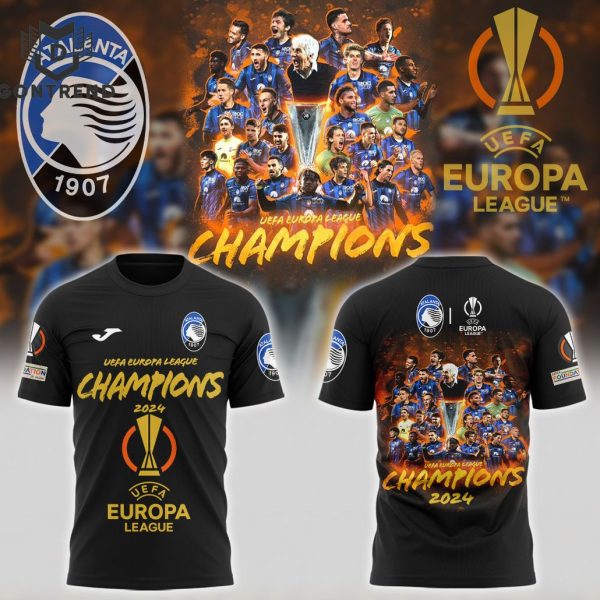 Atlanta BC Campione Maglietta Europa League 2024 3D T-Shirt