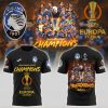 Uefa Europa League Champions Atalanta B.C Special Blue 3D T-Shirt