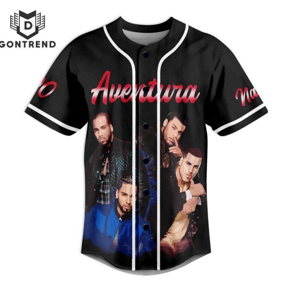 Aventura Y Solo Por Un Beso Baseball Jersey