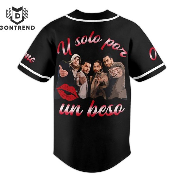 Aventura Y Solo Por Un Beso Baseball Jersey