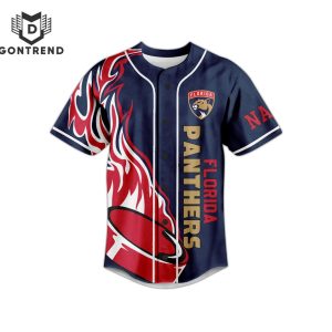 Florida Panthers Time To Hunt Baseball Jersey