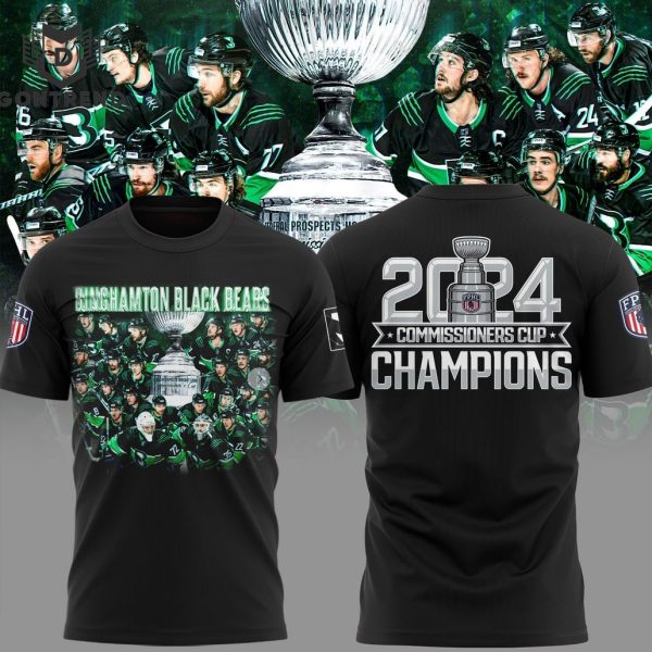 Binghamton Black Bears Champions 2024 3D T-Shirt