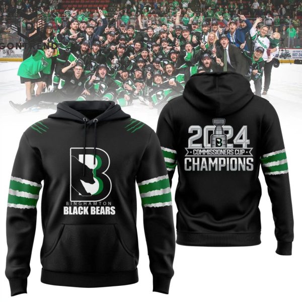 Binghamton Black Bears Champions 2024 Hoodie