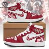 Depeche Mode Design Red Air Jordan 1 High Top