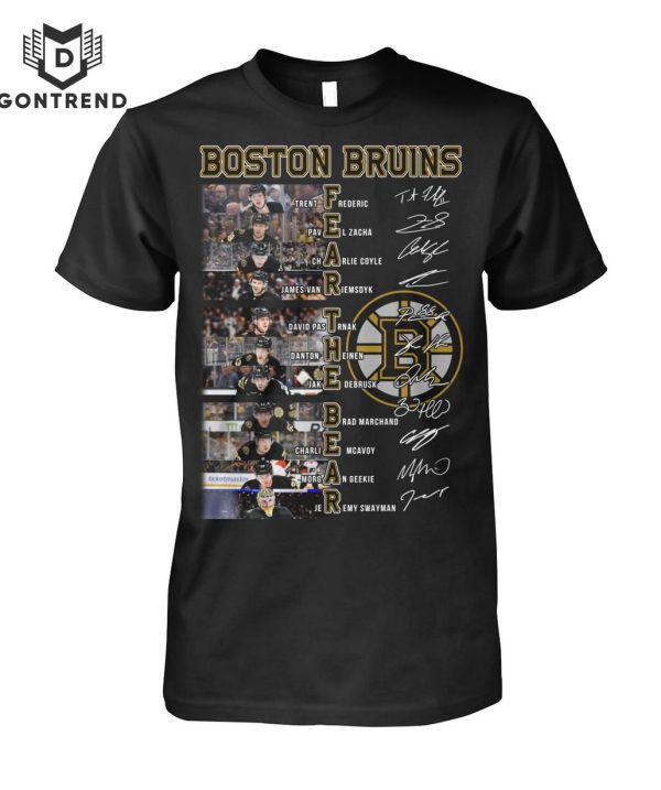 Boston Bruins Signature Special Unisex T-Shirt