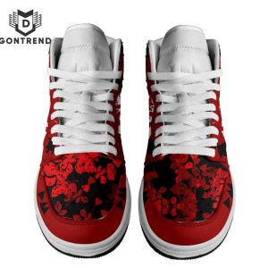 Depeche Mode Design Red Air Jordan 1 High Top