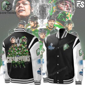 London Knights London Beat Everybody Champion 2024 Baseball Jacket