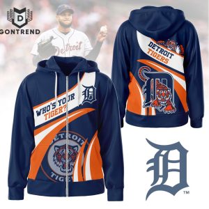 Who Your Tigers Detroit Tigers Zip Hoodie