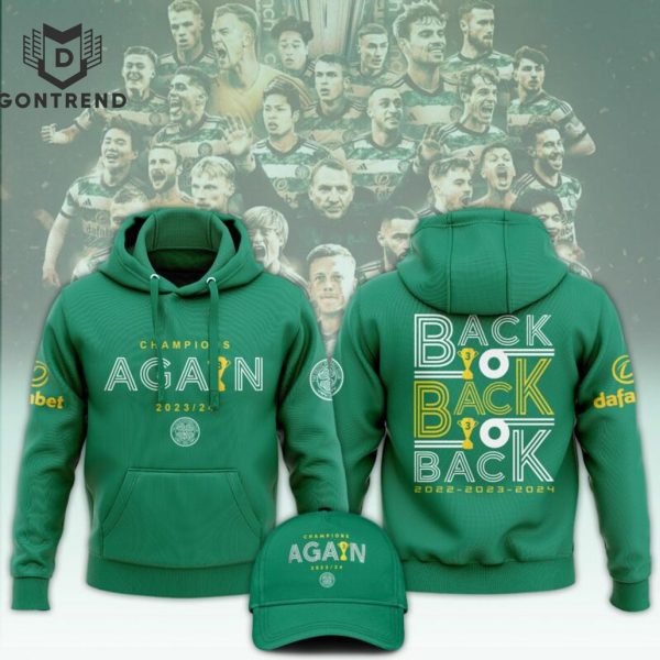 Celtic Football Club ? 2024 Champions Hoodie